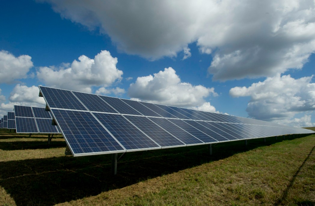 picture of solar panels